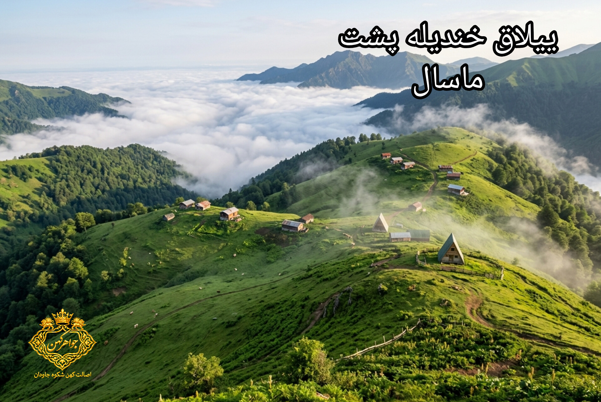 ییلاق خندیله پشت ماسال جاذبه های گردشگری گیلان