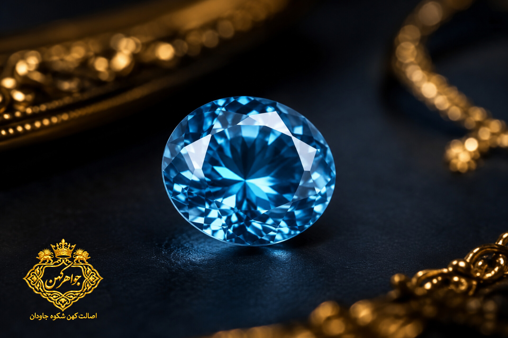 توپاز ابی سنگ متولدین آذر ماه