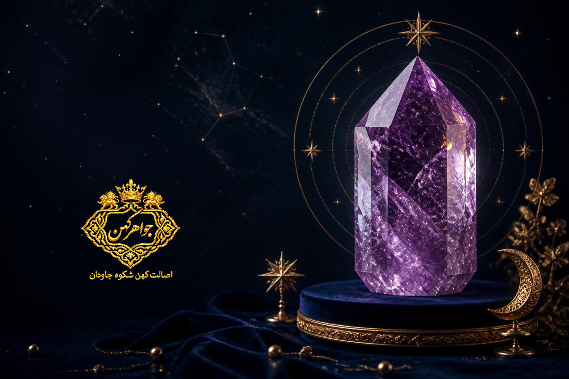 سنگ متولدین بهمن ماه امتیست بنفش