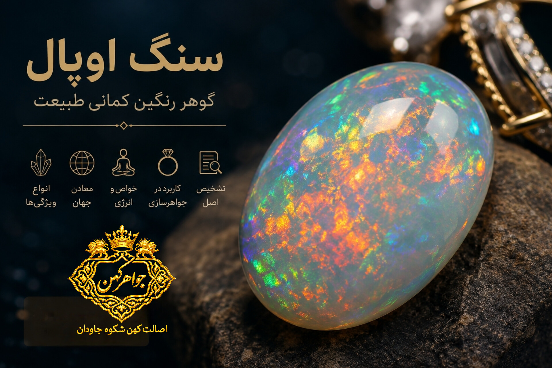 سنگ اوپال | راهنمای جامع و مرجع تخصصی جواهر کهن