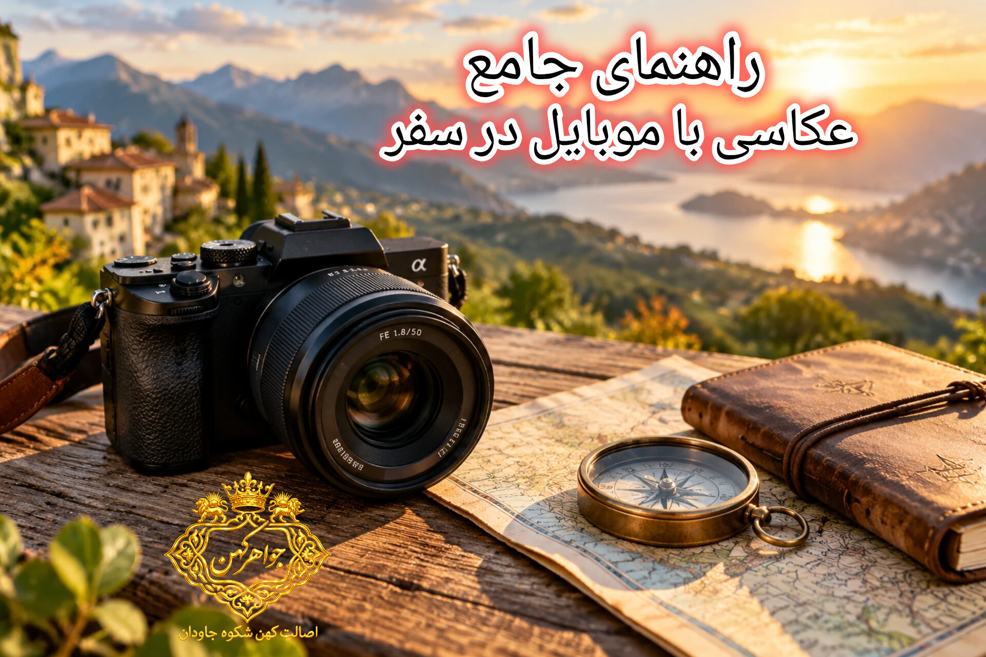 راهنمای جامع عکاسی با موبایل در سفر + هدیه اختصاصی | جواهر کهن